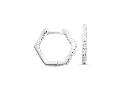 Stříbrné náušnice - HONEY NM6007