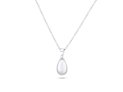 Stříbrný náhrdelník - DROP - slza RM2065