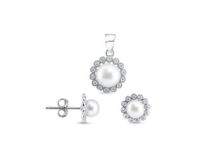 Stříbrná souprava - VICTORIA SM1011