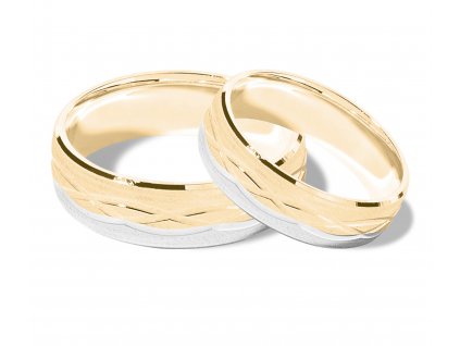Žluto/bílé zlato