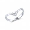 Stříbrný prsten - Ozdobná špička PM1015