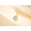 Stříbrný náhrdelník - kapka RT2015