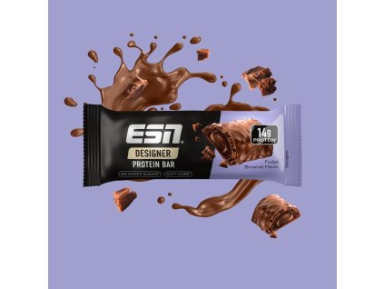 Proteínová tyčinka Designer Bar (Fudge Brownie) 45 g