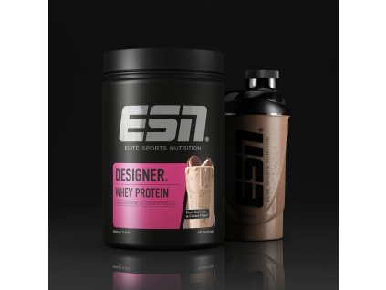 DesignerWhey 908g DarkCookies CreamFlavor dunkel hmsaEdn