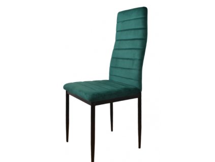 Zöld bársony konyhai szék