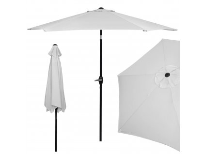 Modern kerti napernyő 260cm - szürke