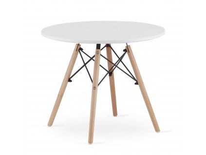 Okrúhly stôl MAKSI 60cm - biely