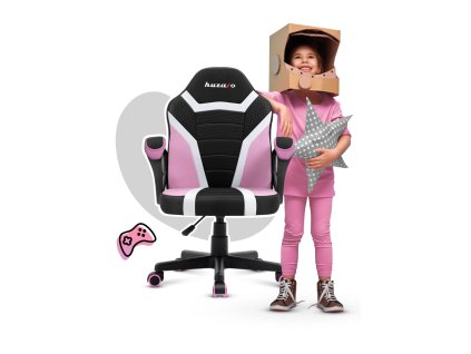 Herná stolička pre dieťa HUZARO RANGER 1.0 Pink Mesh
