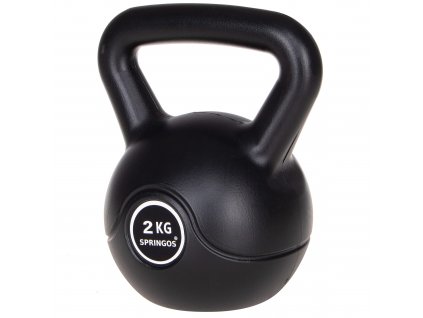 Čierny KETTLEBELL - 2kg