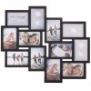 Fotorámik na 12 fotografií multiframe 10x15 - čierny