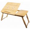 Bambusový stolík na notebook L