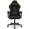 Herná stolička Hell's Chair HC-1004 LED BLACK
