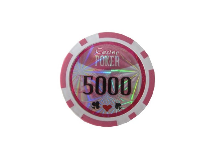Poker chip Casino POKER hodnota 5 000