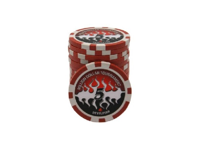 Poker chip plastový s vlastným logom