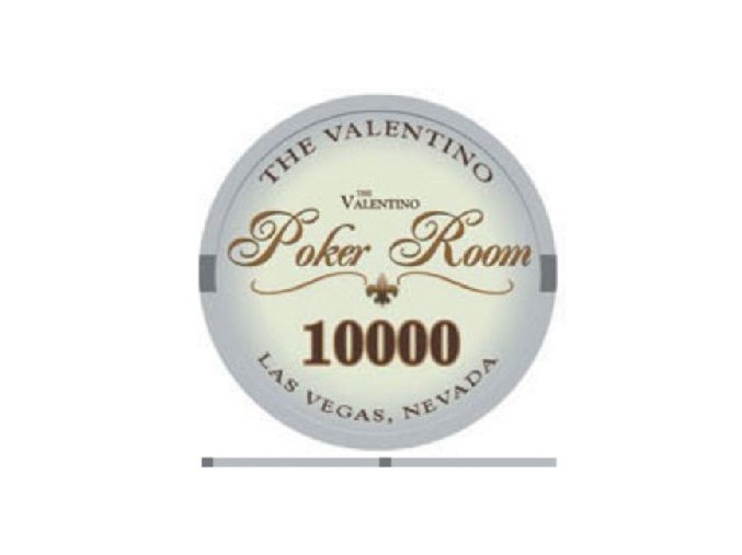 Poker chip VALENTINO hodnota 10 000