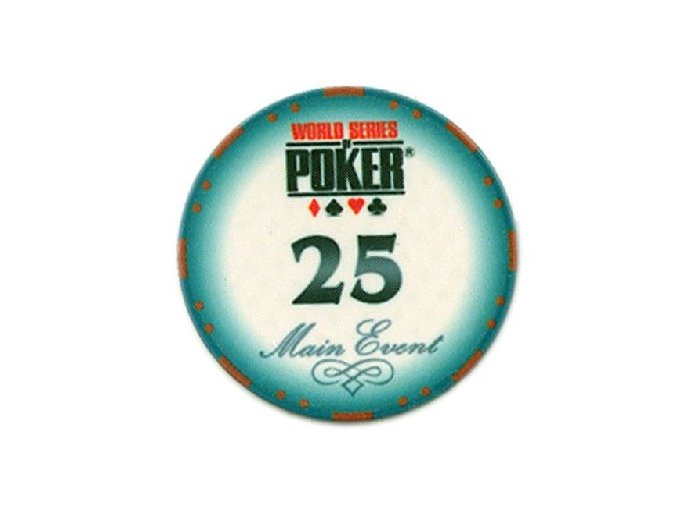 Poker chip WSOP hodnota 25