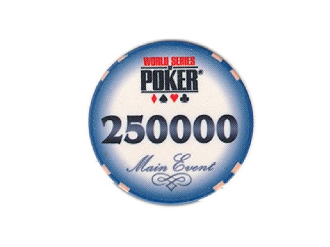 Poker chip WSOP hodnota 250 000