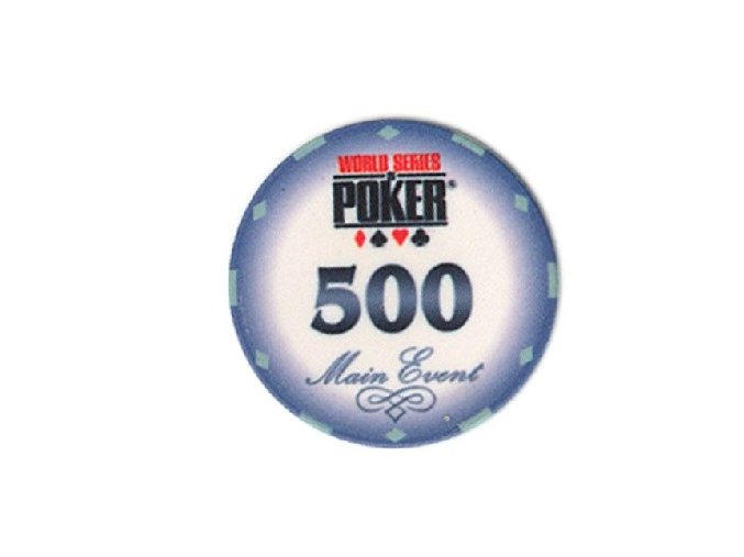 Poker chip WSOP hodnota 500