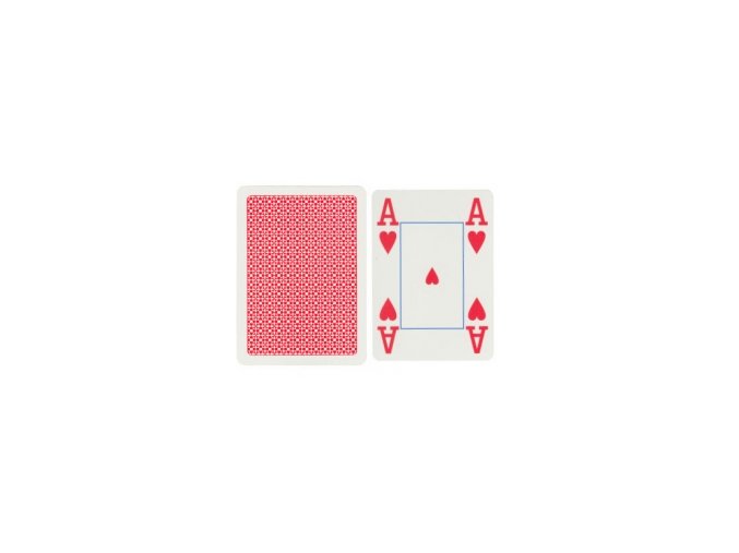 Pokrové hracie karty Copag červené 4x veľký index