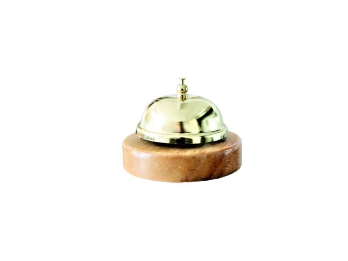 Zvonček s dreveným podstavcom