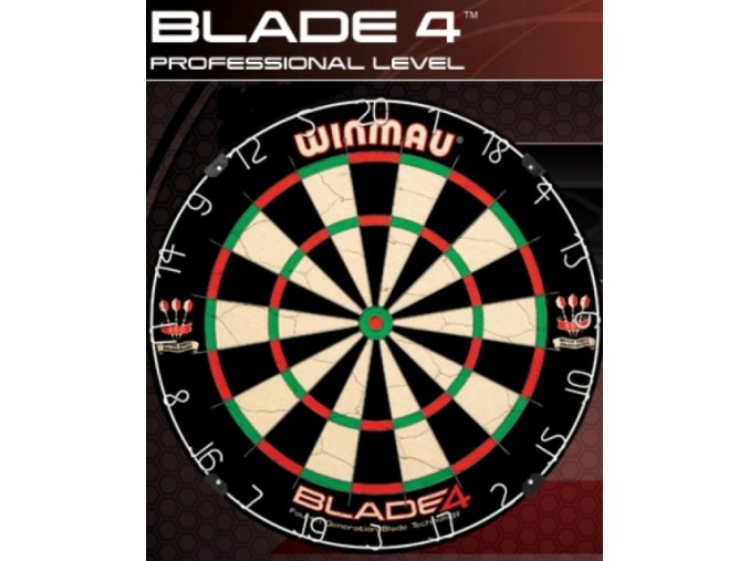 Sisalový šípkový terč WINMAU BLADE 4