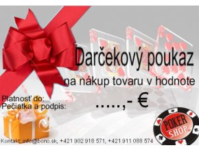 Darčekový poukaz na 100€
