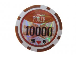 Poker chip Casino POKER hodnota 10 000