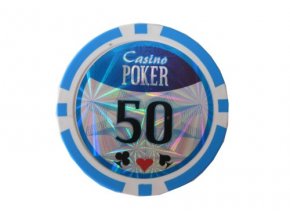 Poker chip Casino POKER hodnota 50