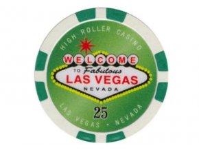 Poker chip HIGHROLLER hodnota 25
