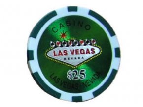 Poker chip LAS VEGAS hodnota 25