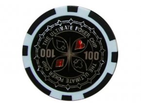 Poker chip ULTIMATE hodnota 100