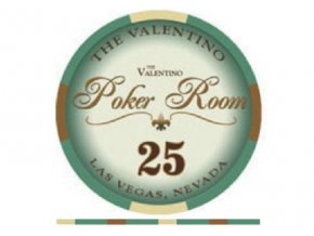 Poker chip VALENTINO hodnota 25
