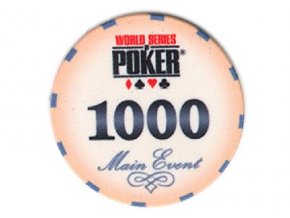 Poker chip WSOP hodnota 1 000