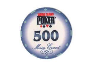 Poker chip WSOP hodnota 500