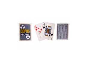 Pokrové hracie karty Copag modré 2x veľký index