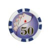 Poker chip Royal Flush hodnota 50
