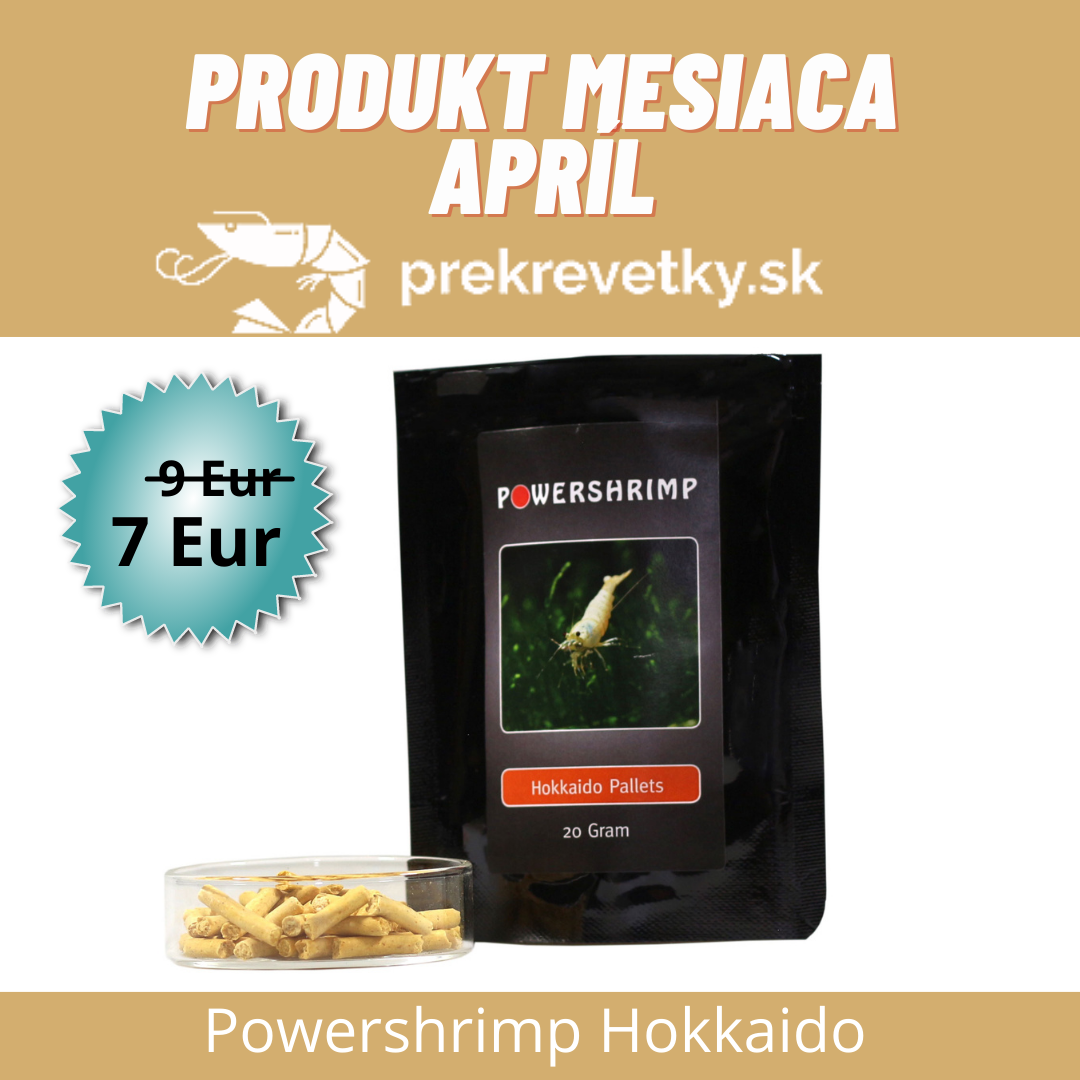 Produkt mesiaca Apríl  - Powershrimp Hokkaido Pallets