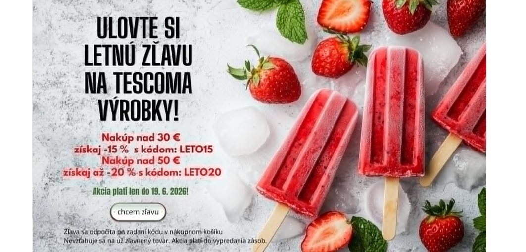Tescoma letná akcia