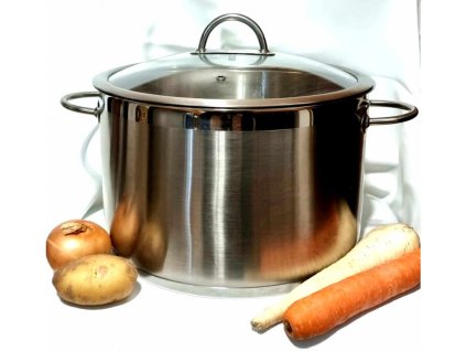 Hrniec VISION s pokrievkou ø 22 cm 5,5 l, ø 24 cm 7,0 l, ø 26 cm 9,0 l, ø 28 cm 11,0 l