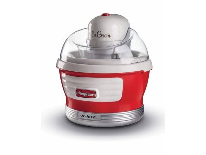 Ariete Party Time Ice Cream Maker 643, červený