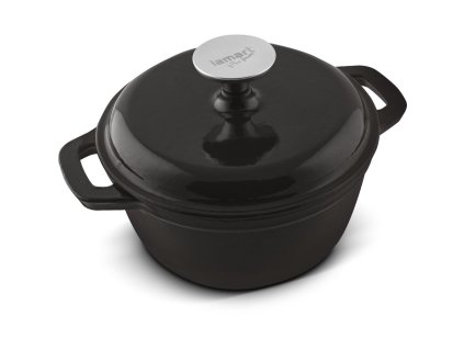 LAMART hrniec liatinový IRON 18 cm LT1207