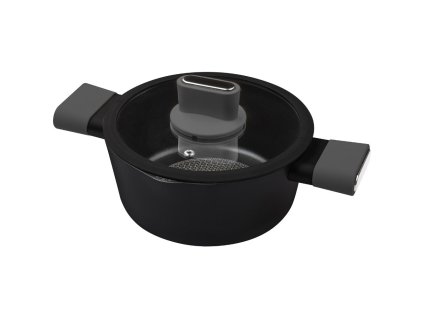 LAMART kastról 20 x 9 cm POELE LT1224, čierny