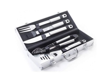 Grilovacie náradie G21 sada 5 ks, hliníkový kufor