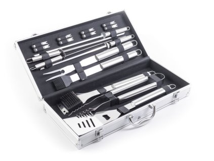 grilovacie naradie g21 sada 17 ks hlinikovy kufor 6362