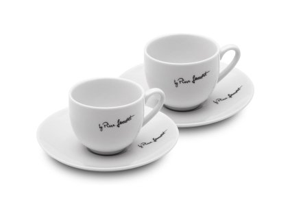 Šálka s podšálkou 90 ml KAFFE, 2 ks