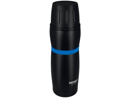 Termoska CUP čierno/modrá 480 ml