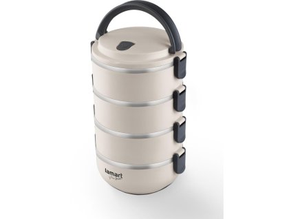 Termo obedár TEMP 4 poschodia, béžový