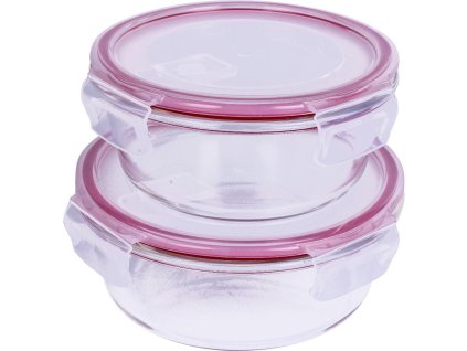 Set okrúhlych dóz AIR, 2 ks