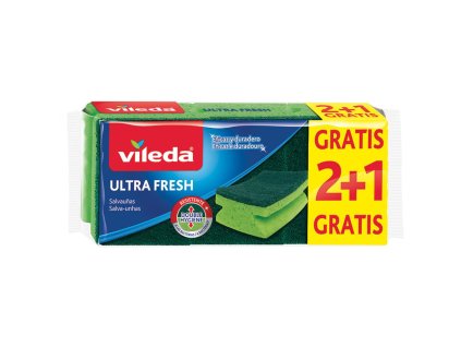 Hubky VILEDA Ultra Fresh vysoké, 3 ks