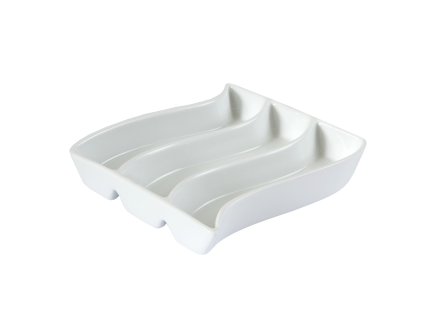 Miska na olivy s 3 priehradkami